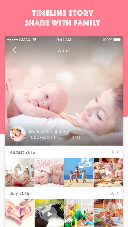 BabyBook (baby milestone photo & video)