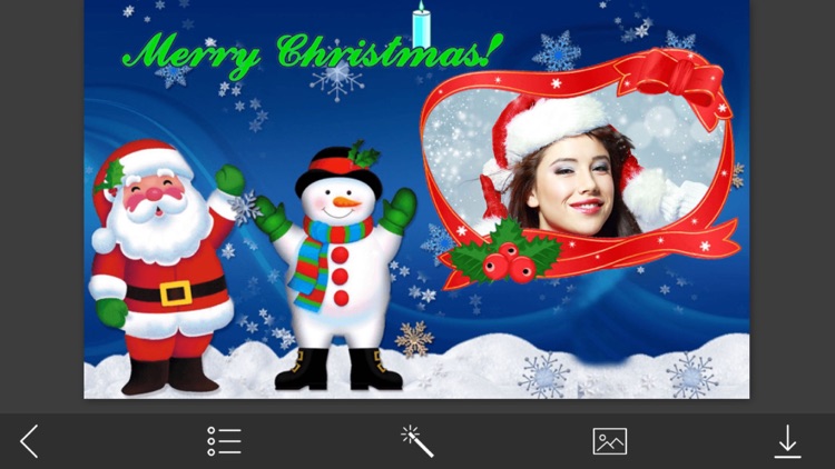 Snow Frame - Frame from the heart