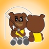 Gym Bear Workout ● Emoji&Stickers for iMessage