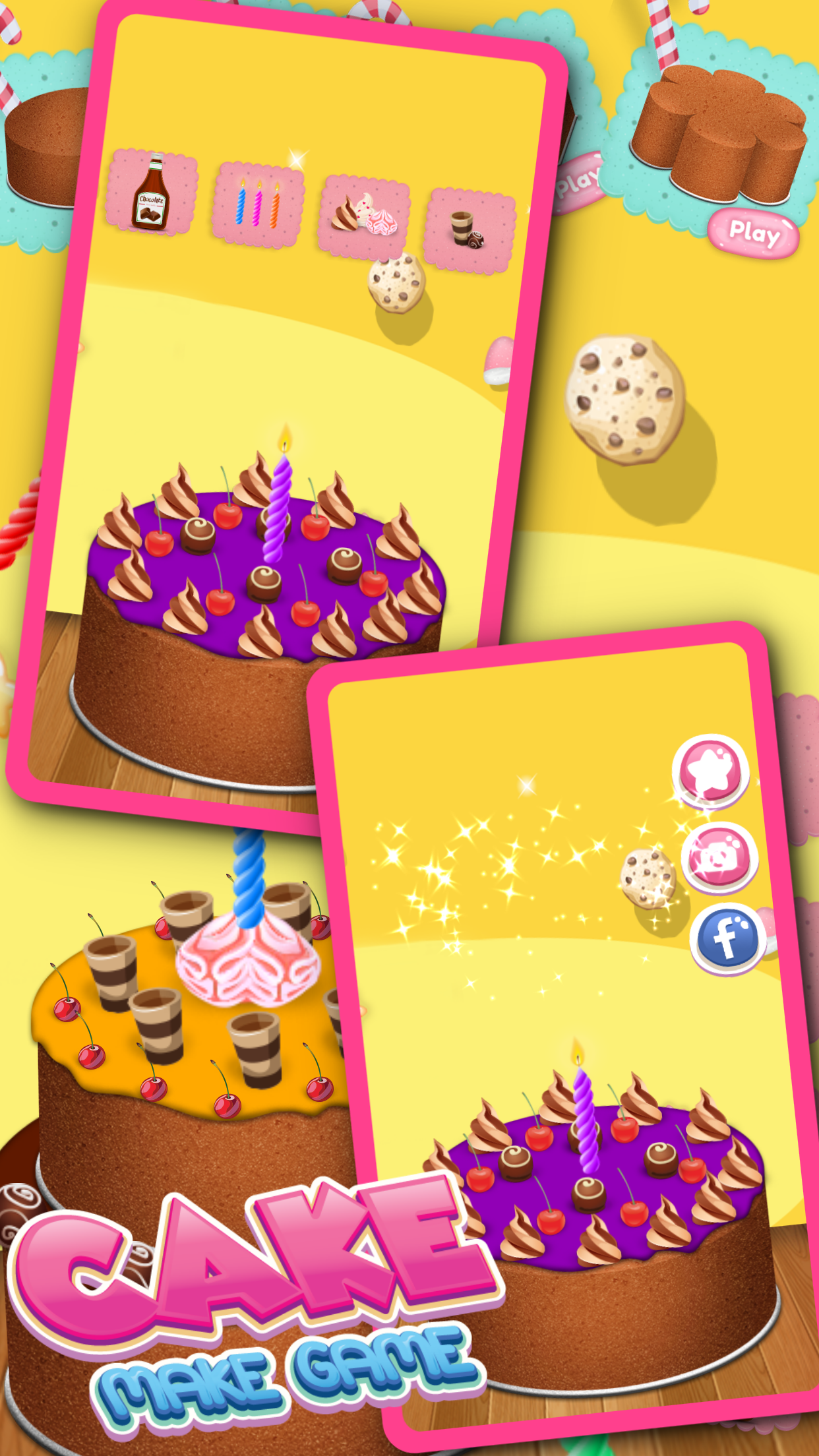 Cake Maker Birthday Free Game screenshot 3