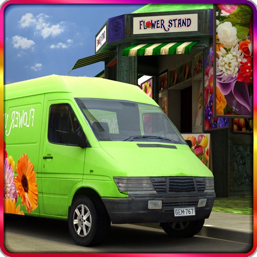 Flower Delivery Truck – Roses transport simulator