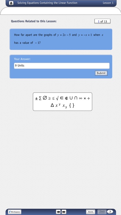 Explore Solving Equations through Functions