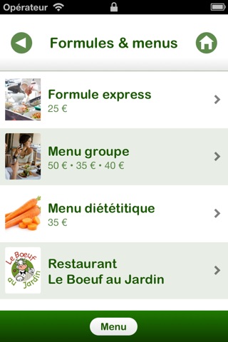 Le Boeuf au Jardin screenshot 2