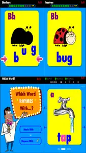 Phonic Flashcards lite CVC screenshot #4 for iPhone