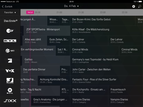 EntertainTV mobil für iPad screenshot 4