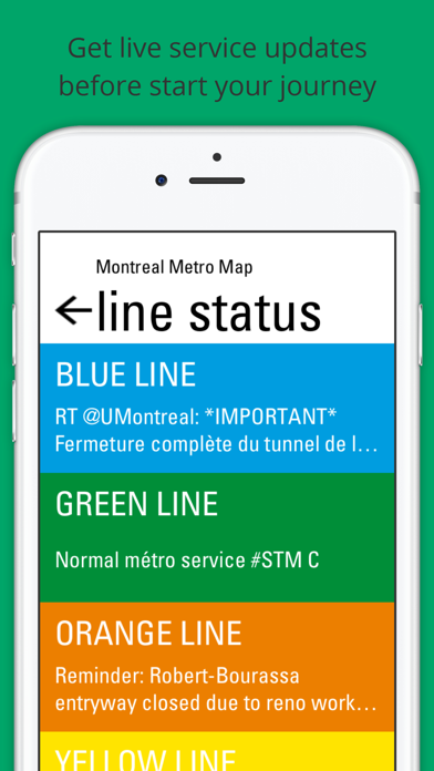 Métro de Montréal screenshot 2