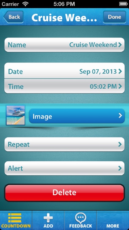 Holiday & Vacation Countdown Timer - Event Widget screenshot-3