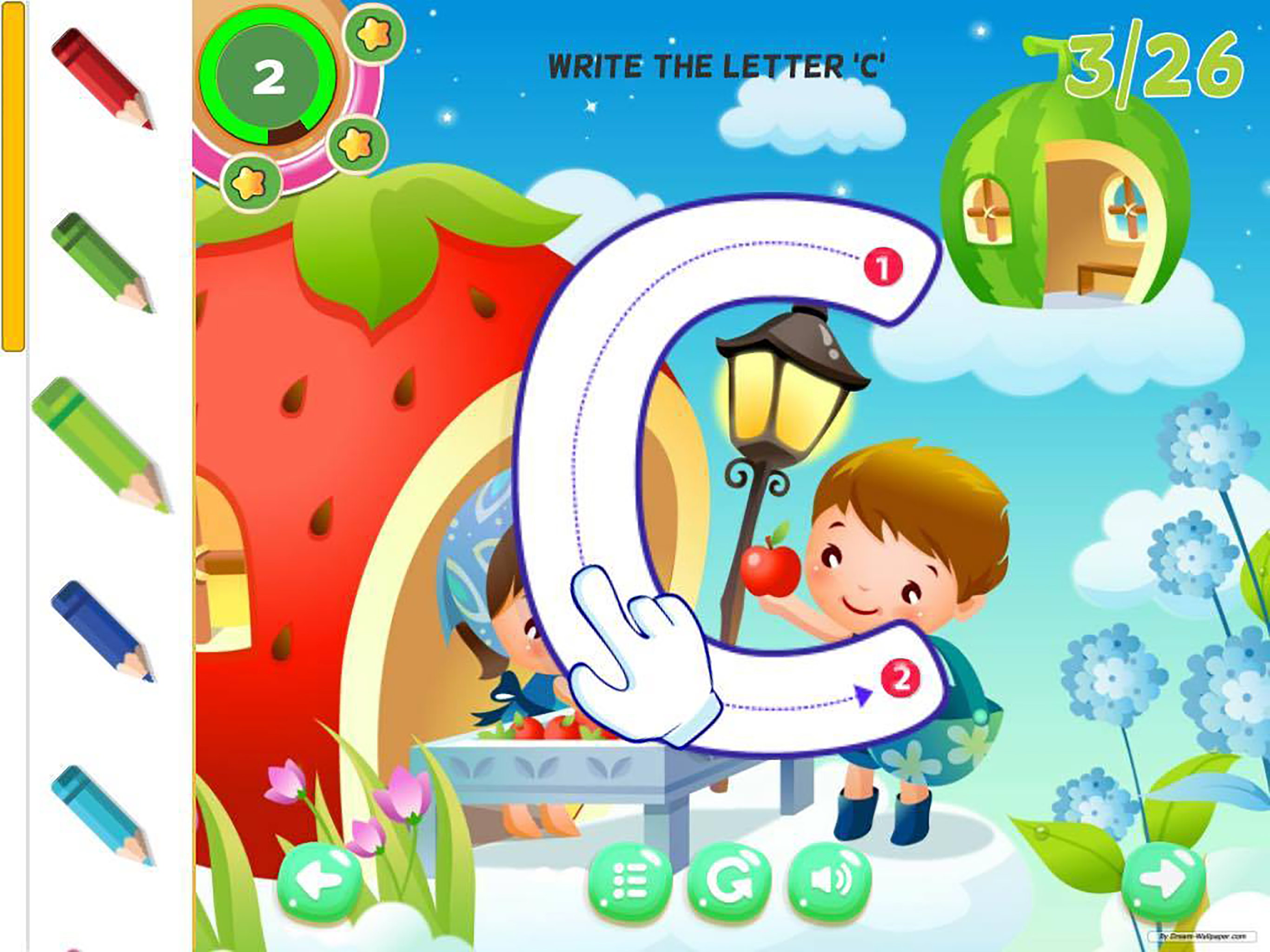 Alphabet Learning for Genius Kids ABC Tracing screenshot 9