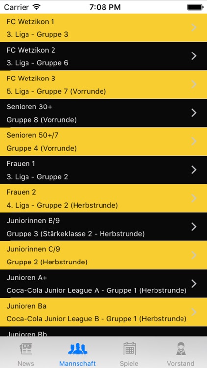 FC Wetzikon App