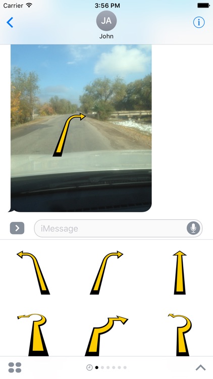 Right Way Pointer - Arrows stickers for iMessage