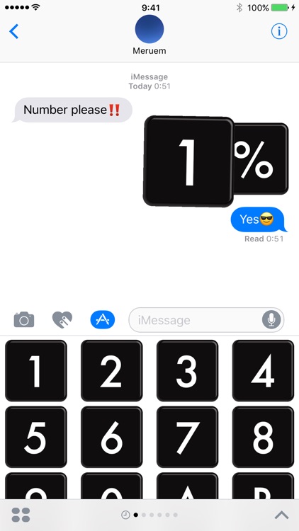 Keyboard Sticker for iMessage