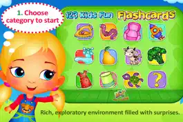 Game screenshot 123 Kids Fun FLASHCARDS - Alphabet Learning Games mod apk
