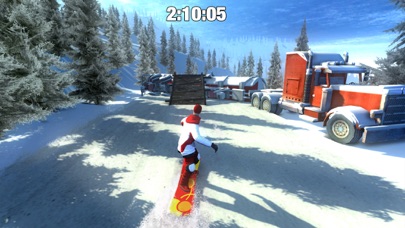 Screenshot #3 pour Downhill Snowboard 3D Winter Sports Free