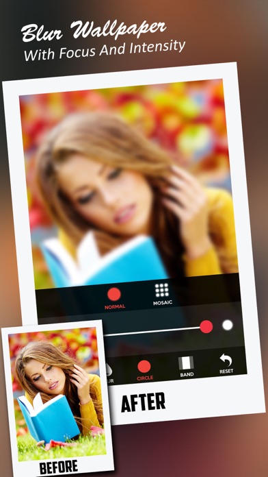 Screenshot #3 pour Fancy Blur Effects for Touch Blur & Border Blur