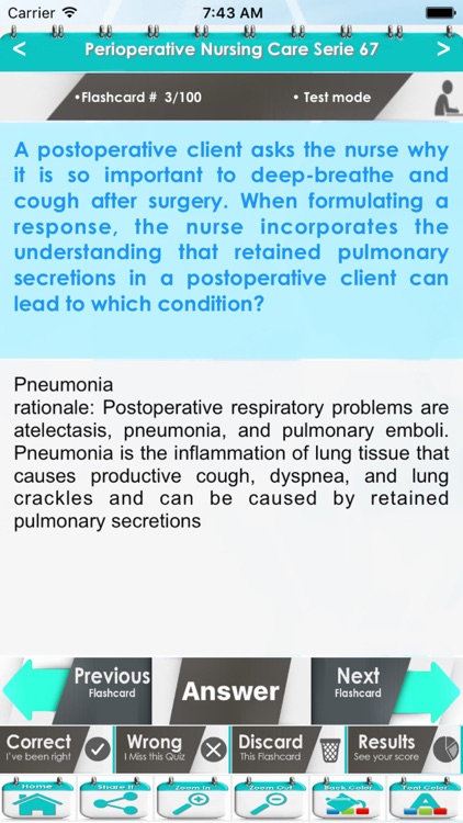 Perioperative Nursing Care 6700 Flashcards & Quiz