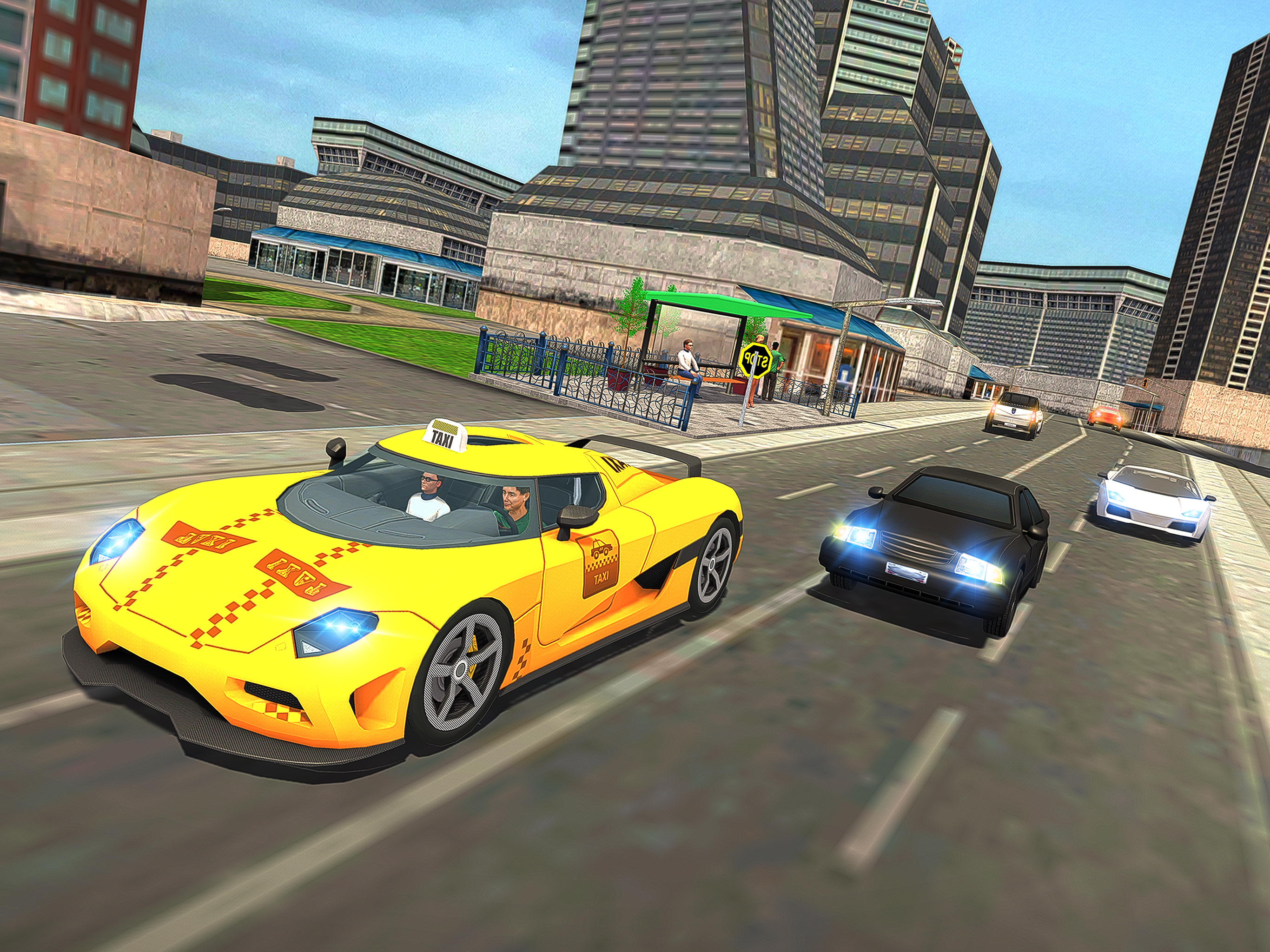 Modern City Cab Simulator 2016