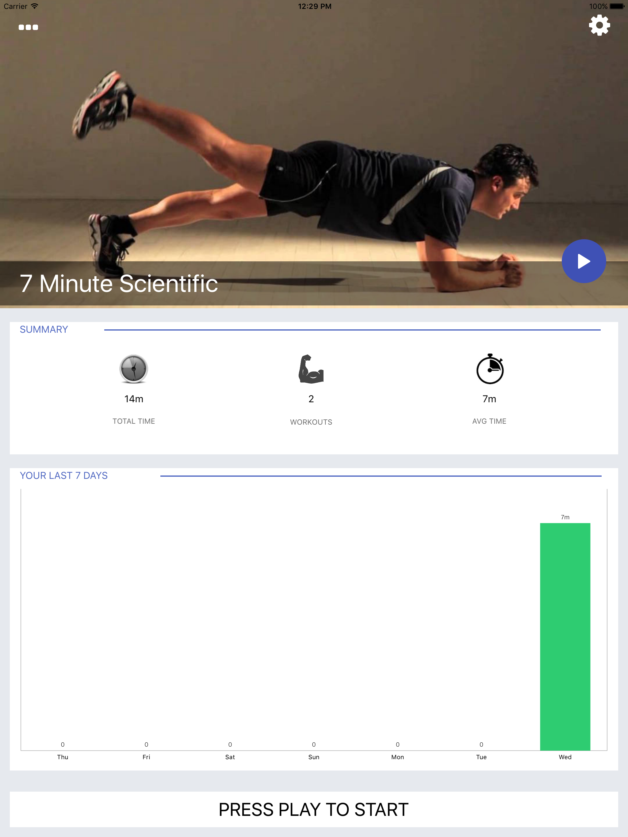 7 Minute SCIENTIFIC Workout Challenge Free