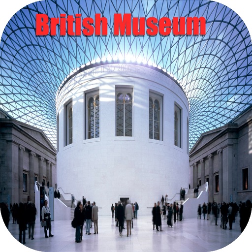 British museum London UK Tourist Travel Guide icon