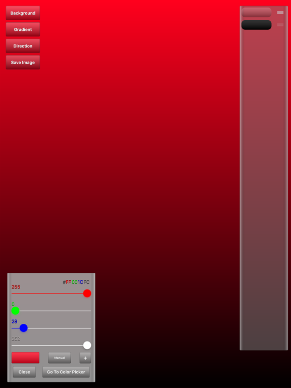 Screenshot #4 pour Prismatic - Color Gradient Background Creator
