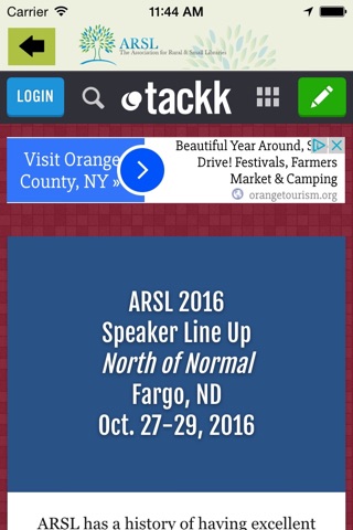 ARSL Fargo Conference screenshot 3
