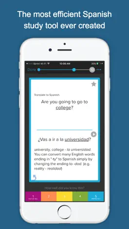 Game screenshot Learn Spanish ASAP mod apk