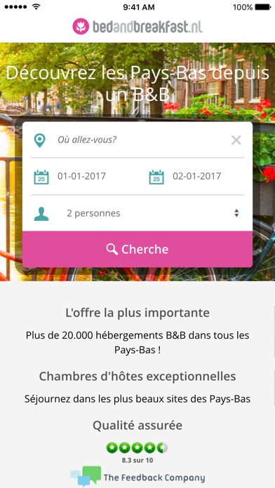 Screenshot #1 pour B&B NL