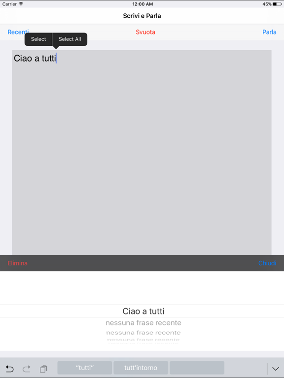 Screenshot #6 pour ioParlo Lite