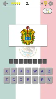 mexican states - quiz about mexico iphone screenshot 2