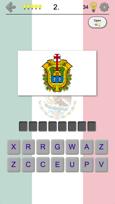 Mexican States - Quiz about Mexicoのおすすめ画像2