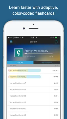 Game screenshot Learn French Vocab! apk