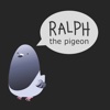 Ralph the Pidgeon - art stickers with pigeon