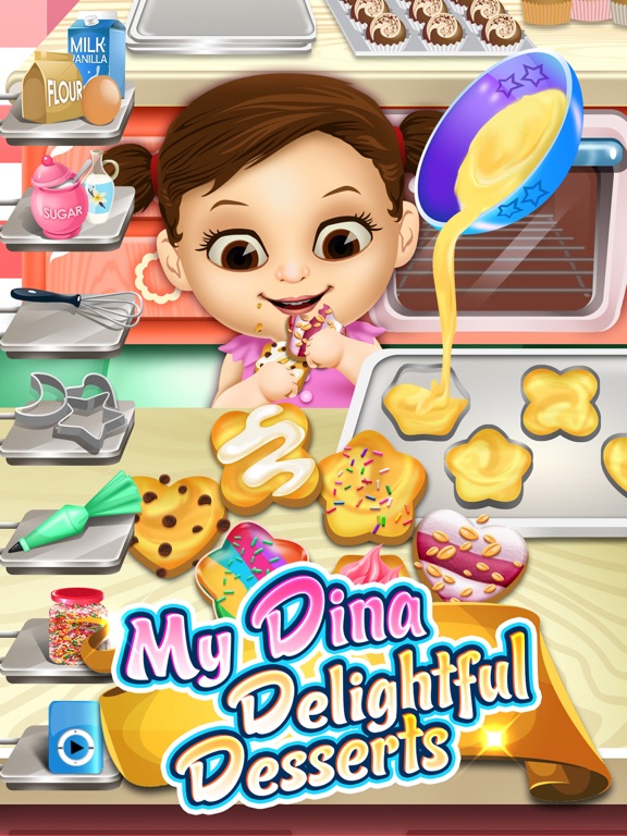 Cupcake Dessert Pastry Bakery Maker Dash - candy food cooking game! by App  Mania LLC