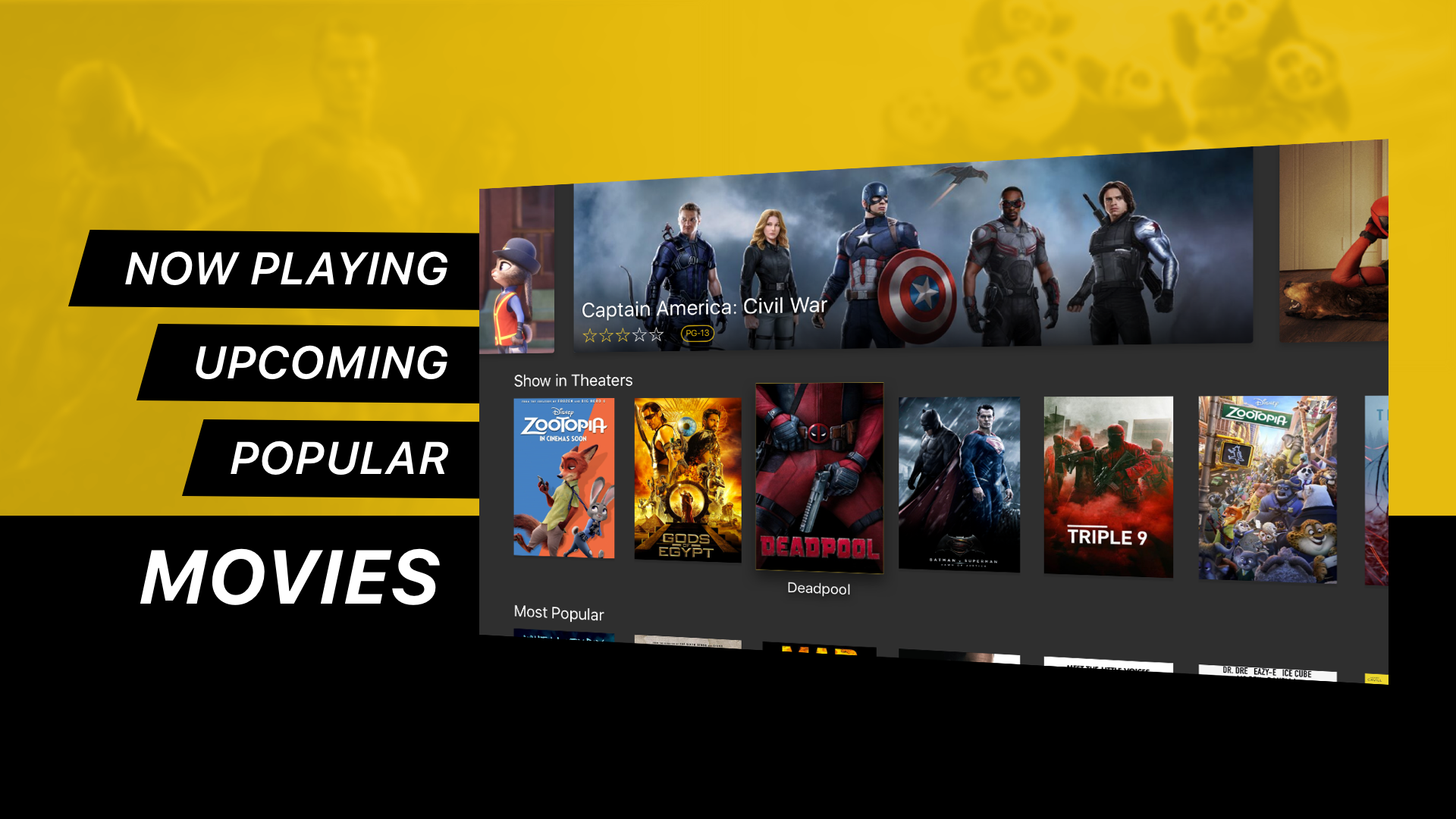 Movies, Shows, Trailers by Marquee