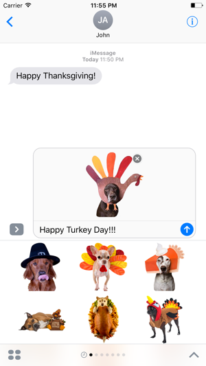 Thanksgiving Dogs
