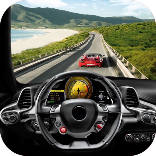 Traffic Racing in Car-3D Drive Icon