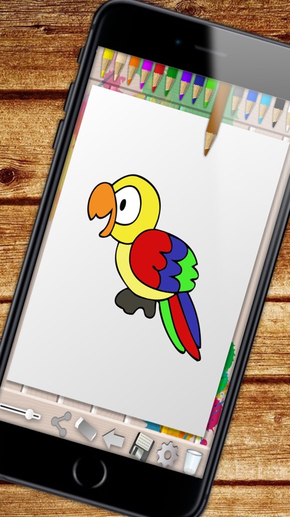 Zoo Coloring Book – color and paint jungle animals