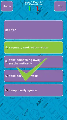 Game screenshot Phrasal Verbs Quiz hack