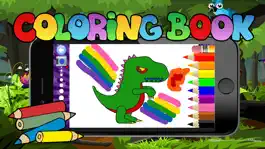 Game screenshot dinosaur coloring for kid-fun drawing free crayon for toddler apk