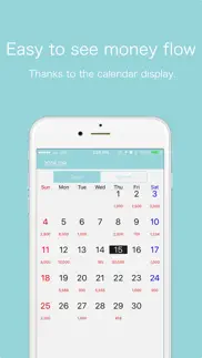 家計簿アナリスト:無料人気の簡単分析カレンダー家計簿 iphone screenshot 1
