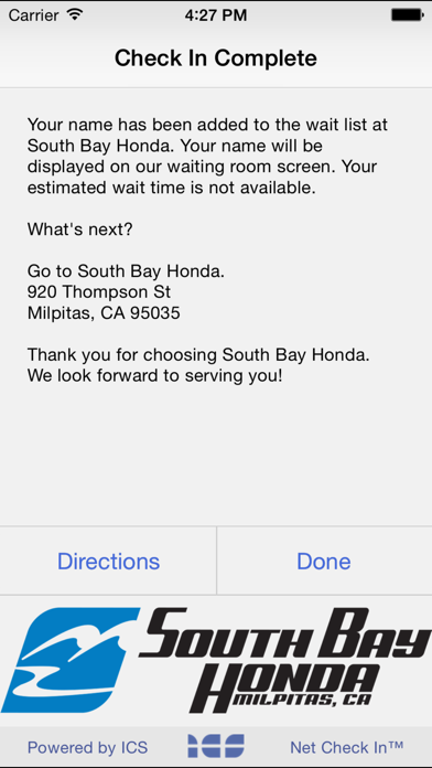 How to cancel & delete Net Check In - South Bay Honda from iphone & ipad 3