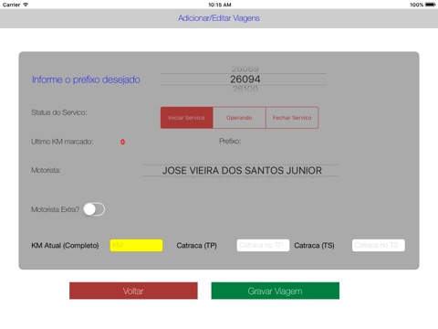 Controle Operacional de Frotas screenshot 3