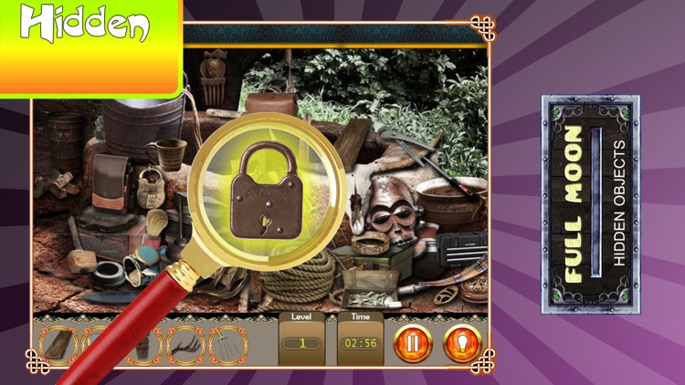 Free Hidden Object Games : Full Moon Mystery
