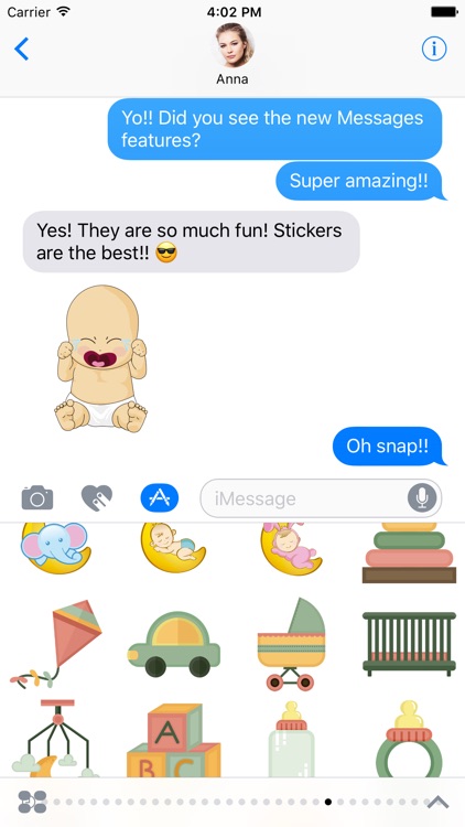 Baby Sticker Pack for iMessage