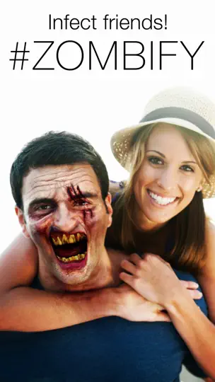 Скриншот Zombify - Turn Into A Zombie на iPhone 5