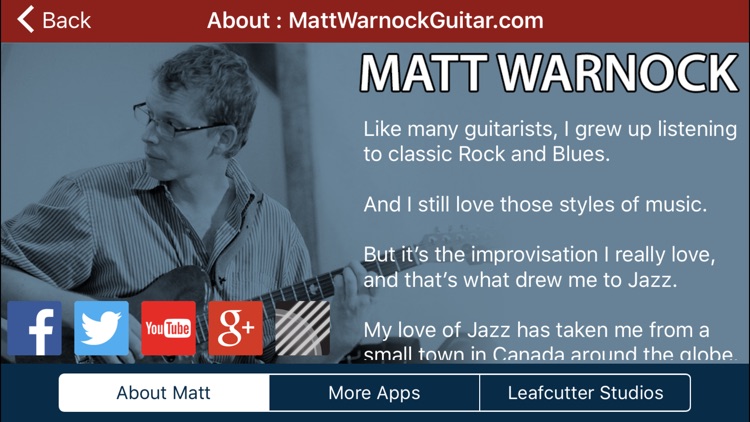 Matt Warnock Guitar : 101 Jazz Guitar Licks screenshot-4