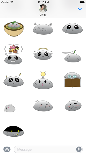 Kurogoma Mochi Stickers(圖2)-速報App