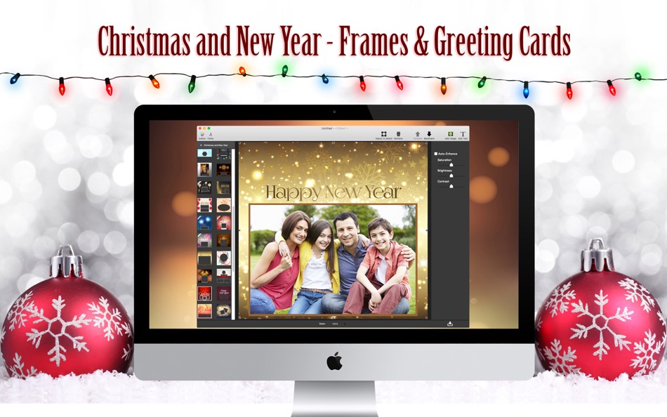 #5. Christmas and New Year - Frames & Greeting Cards (macOS) 由: Clovis Michel Pedroso Picanco