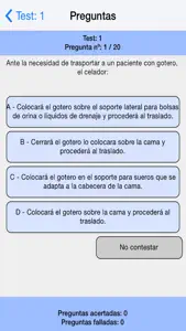Medicina General Test screenshot #2 for iPhone