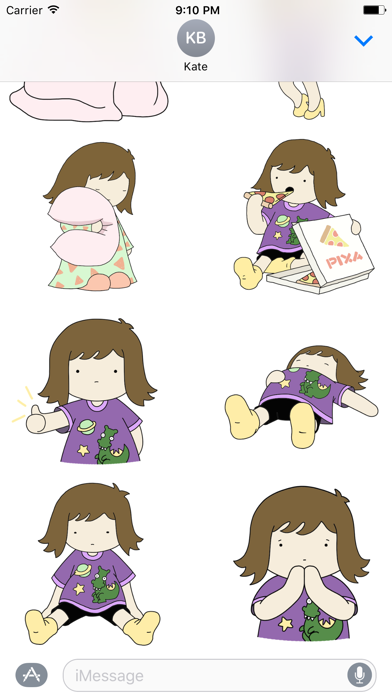 I am Yan Stickers Lite iPhone screenshot 4 - Stickers app