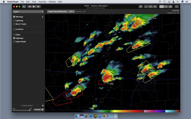 How to cancel & delete radarscope 4 1